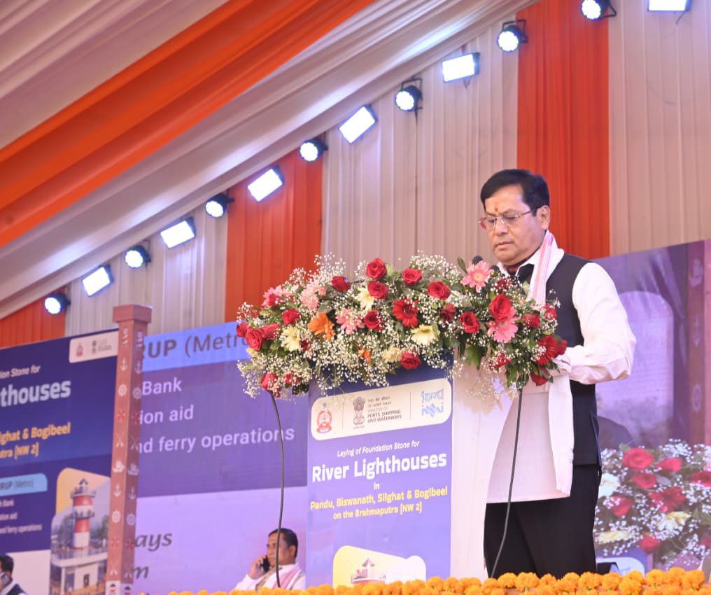 Pandu, Bogibeel, Silghat & Biswanath Ghat to station country’s first Riverine Lighthouses