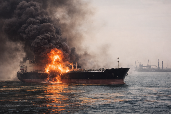 Explosion reported off tanker near Kuwait, crew safe, UKMTO says